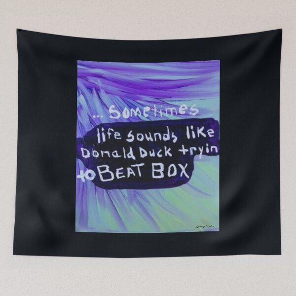 Item preview, Donald Duck Beatboxing designed and sold by lifeinspired4u.