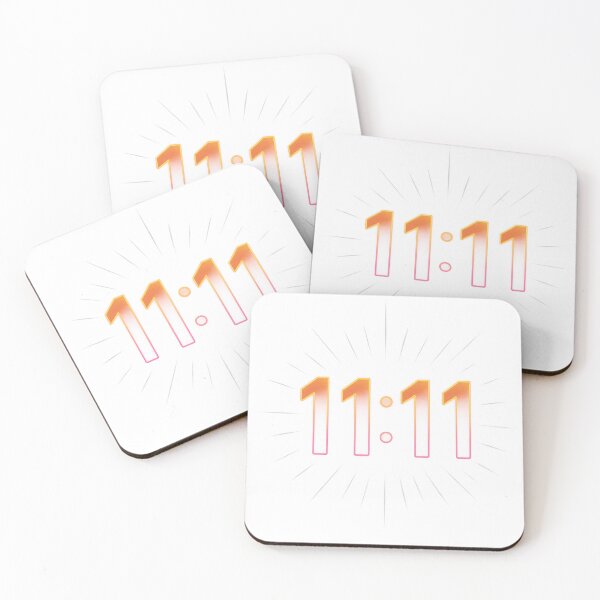 Item preview, 11:11 Angel Number Neon Glow designed and sold by HiteshArt111.