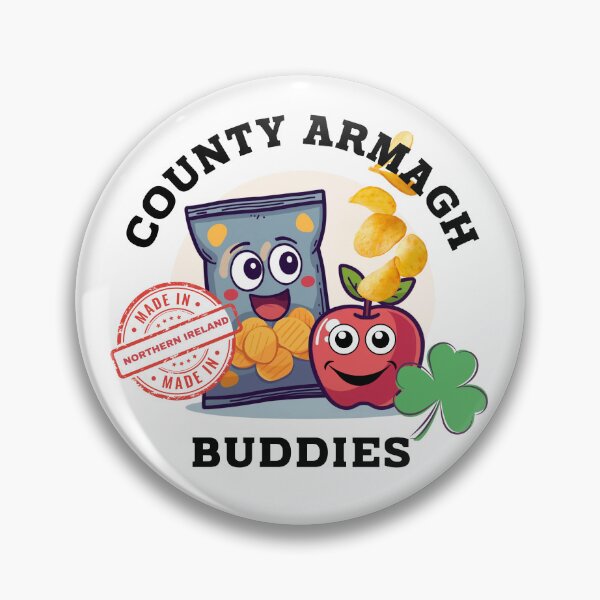 Item preview, Potato Crisps and Apples are Buddies from County Armagh. designed and sold by MPC-Mince-Pies.