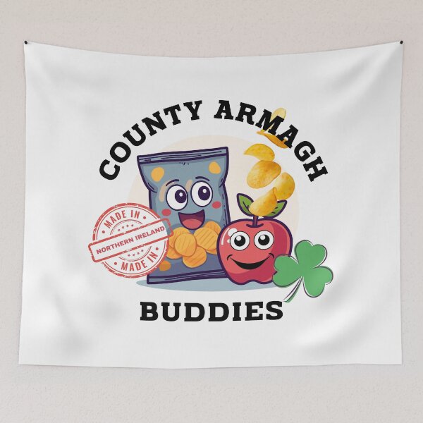 Item preview, Potato Crisps and Apples are Buddies from County Armagh. designed and sold by MPC-Mince-Pies.