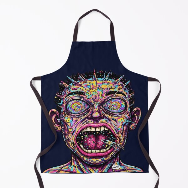Artikelvorschau, Psychedelischer Glitch-Schrei – Mind-Warp-Weirdcore-Kunst entworfen und verkauft von Dakson Design - Fantasy Art.