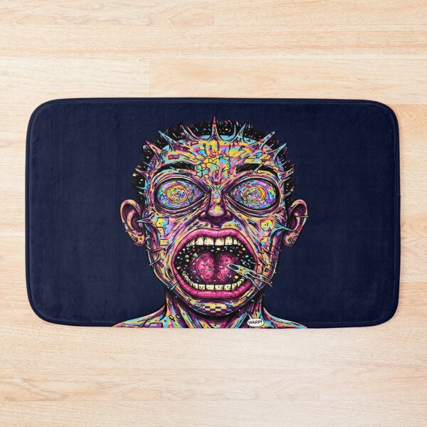 Item preview, Psychedelic Glitch Scream - Mind Warp Weirdcore Art designed and sold by Dakson Design - Fantasy Art.