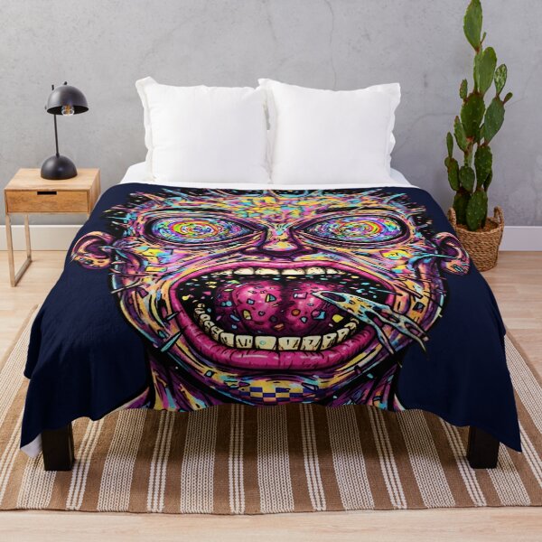 Item preview, Psychedelic Glitch Scream - Mind Warp Weirdcore Art designed and sold by Dakson Design - Fantasy Art.