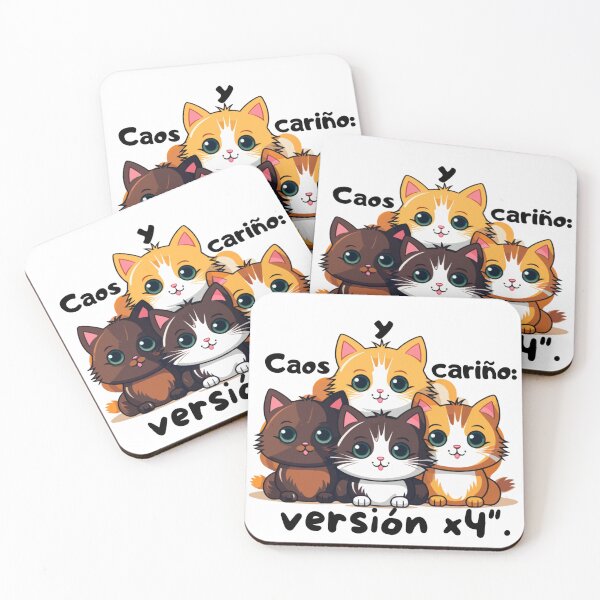 Item preview, 4 cats designed and sold by Opps-diseño.