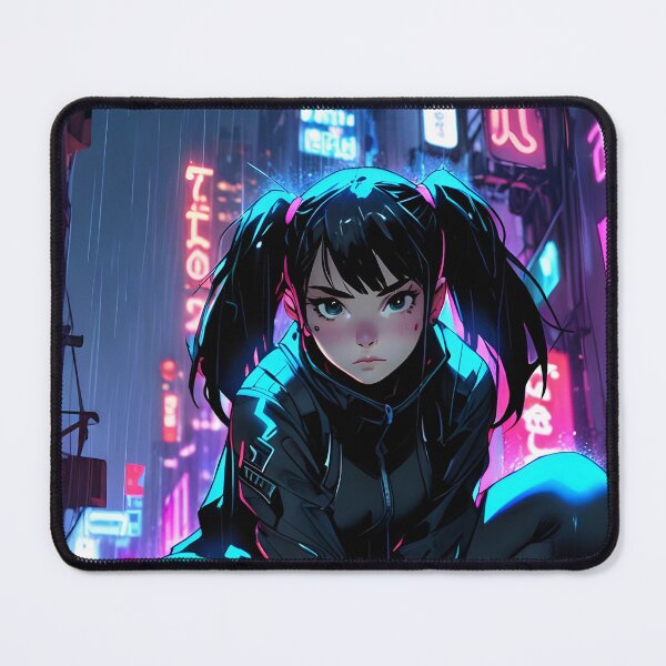 Item preview, NEON: Low-Light Portrait & Tactical Gear | Cute Cyberpunk Anime Girl designed and sold by Sytrics.