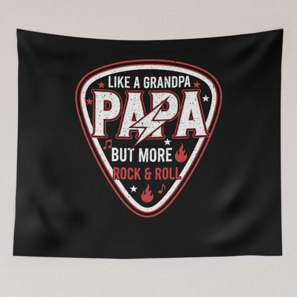 Item preview, Like a Grandpa But More Rock Papa designed and sold by FreshVibe Prints.