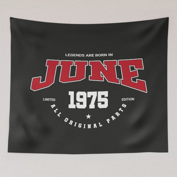 Item preview, June legends 1975 designed and sold by HB Shirts.