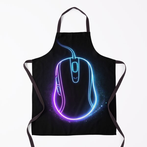 Item preview, Neon Gaming Mouse | RGB Gamer Art designed and sold by Neonnightgamer.
