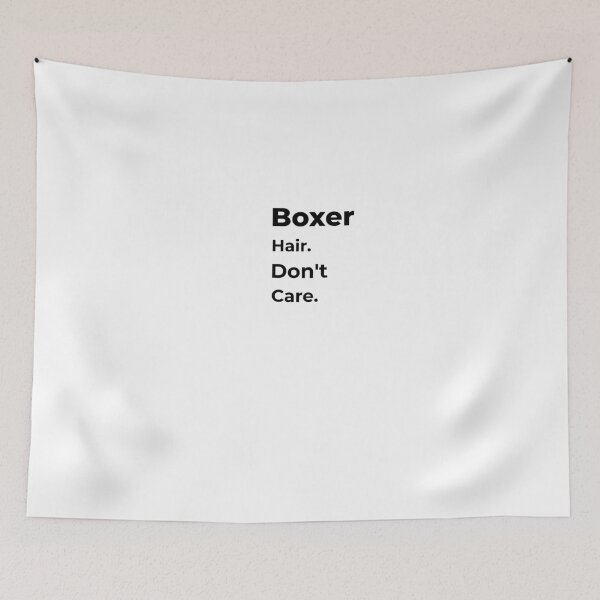 Item preview, Boxer Hair. Don’t Care. designed and sold by FWAHAB.