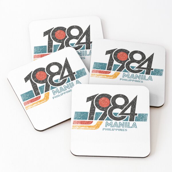 Item preview, 1984 Manila Philippines Retro Vintage Graphic T-Shirt designed and sold by OreoStudio.