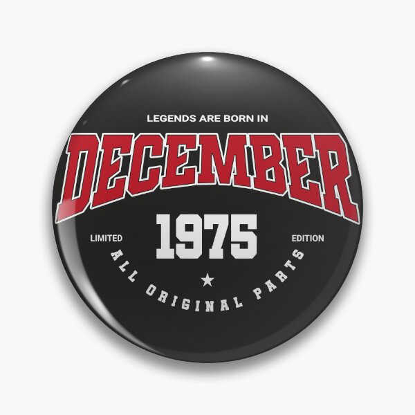 Item preview, December legends 1975 designed and sold by HB Shirts.