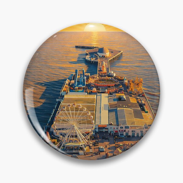Item preview, Clacton On Sea Pier Essex designed and sold by The Deco Bureau.
