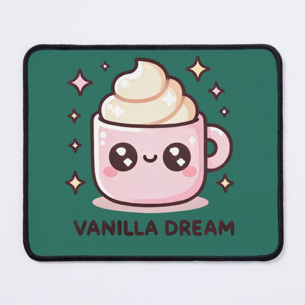 Item preview, Vanilla Latte Dream – Cozy Kawaii Coffee Cup designed and sold by Smile-AlNo.
