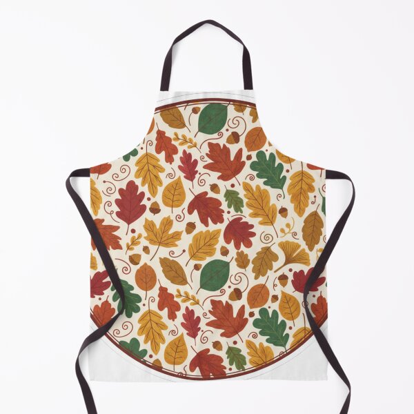 Item preview, Colorful Autumn Leaves & Acorns Pattern designed and sold by trendyart1112.