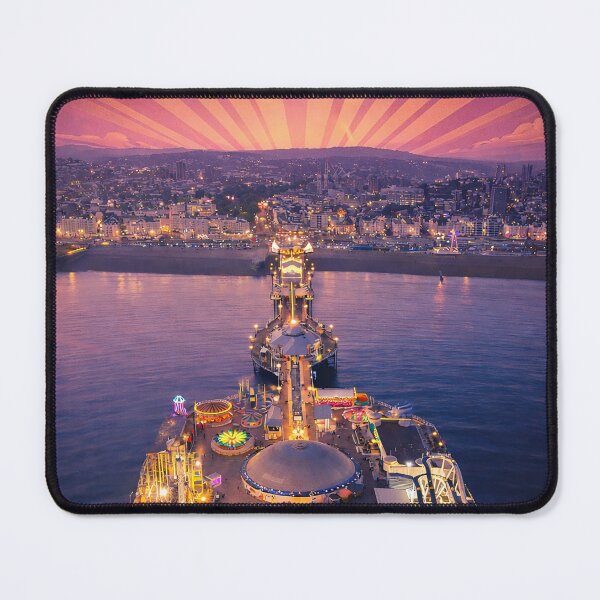 Item preview, Brighton Palace Pier Sussex designed and sold by The Deco Bureau.