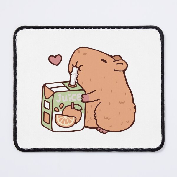 Item preview, Capybara Juice - Cute Capybara Hugging Juice Box – Cozy Kawaii  designed and sold by Steele-Art.