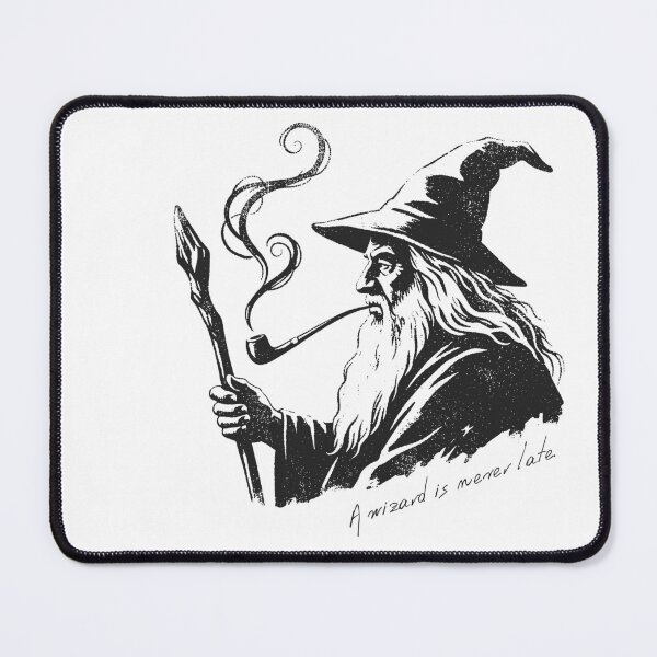 Item preview, A wizard is never late designed and sold by El-Terio.