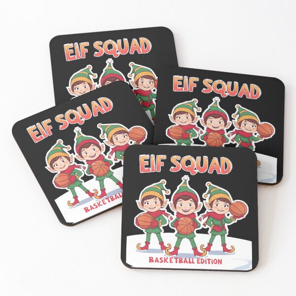 Item preview, "EIf Squad - Basketball Edition" designed and sold by SportThreadz.