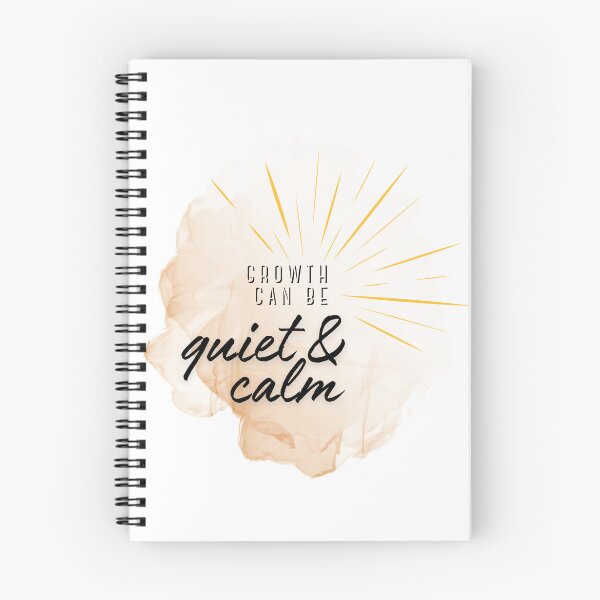 Item preview, Choose Quiet & Calm – Soft Lifestyle Quote designed and sold by Just A Little Reminder.