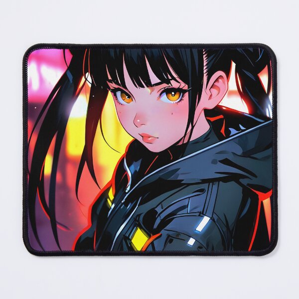 Item preview, NEON: Intense Portrait Agent | Cute Cyberpunk Anime Girl designed and sold by Sytrics.