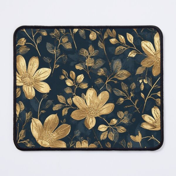 Item preview, gold flower designed and sold by vinniespeer.