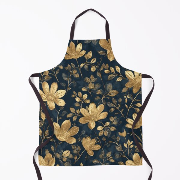 Item preview, gold flower designed and sold by vinniespeer.