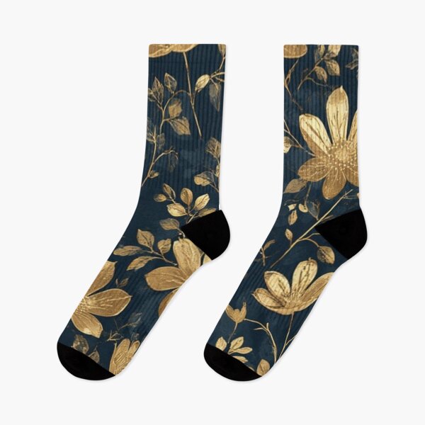 Item preview, gold flower designed and sold by vinniespeer.