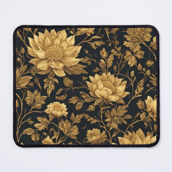 Item preview, gold flower designed and sold by vinniespeer.