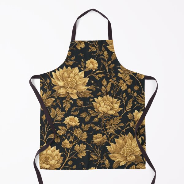 Item preview, gold flower designed and sold by vinniespeer.