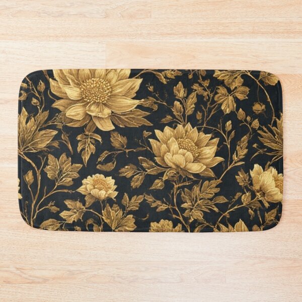 Item preview, gold flower designed and sold by vinniespeer.