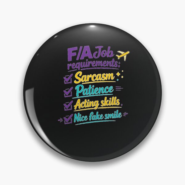 Item preview, Aviation jokes stewardess sarcasm flight attendant jokes cabin crew designed and sold by OuterFuselage.