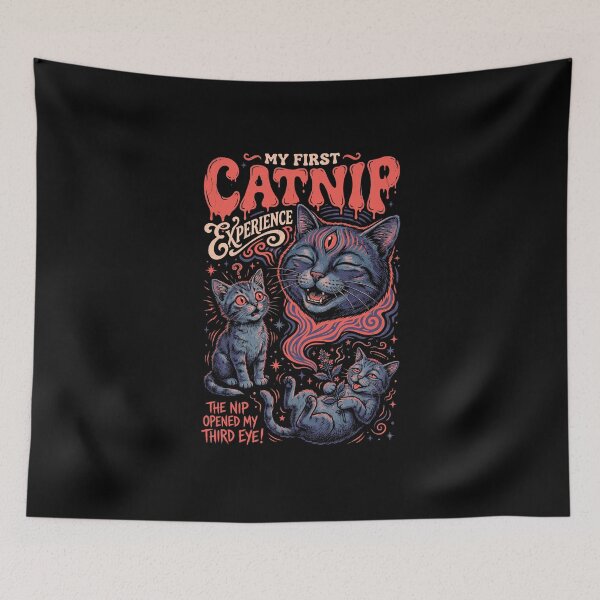 Item preview, My First Catnip Experience designed and sold by TheSamuraiCat.