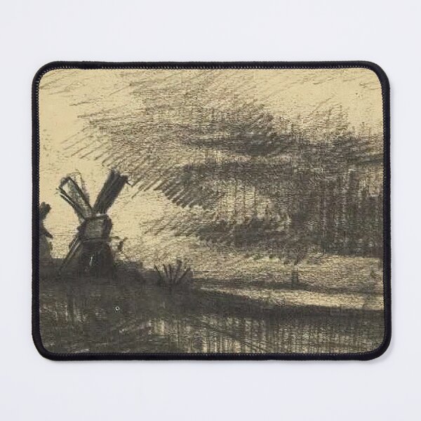 Item preview, Vincent Van Gogh - Mills In The Neighbourhood Of Dordrecht designed and sold by st1art.