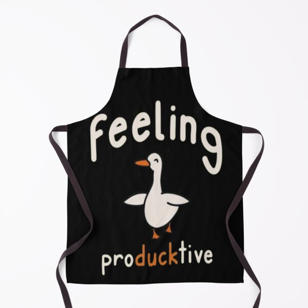 Item preview, Feeling Productive – Funny Goose Wordplay Meme” designed and sold by GenZINISH.