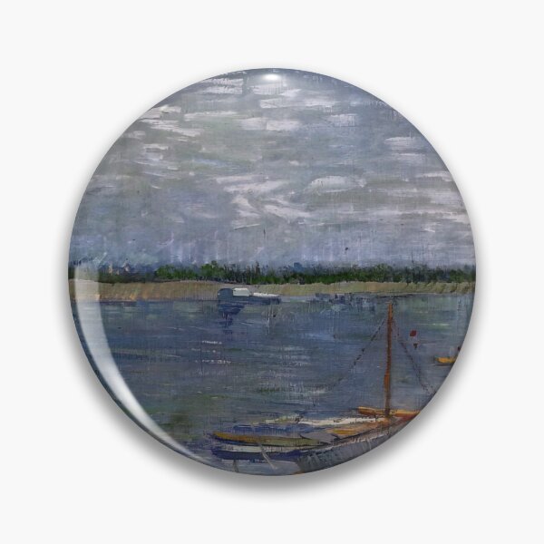 Item preview, Vincent Van Gogh - Moored Boats designed and sold by st1art.