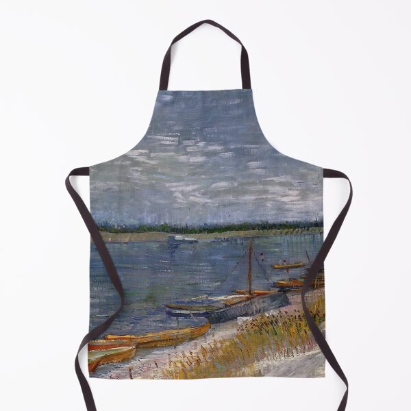 Item preview, Vincent Van Gogh - Moored Boats designed and sold by st1art.