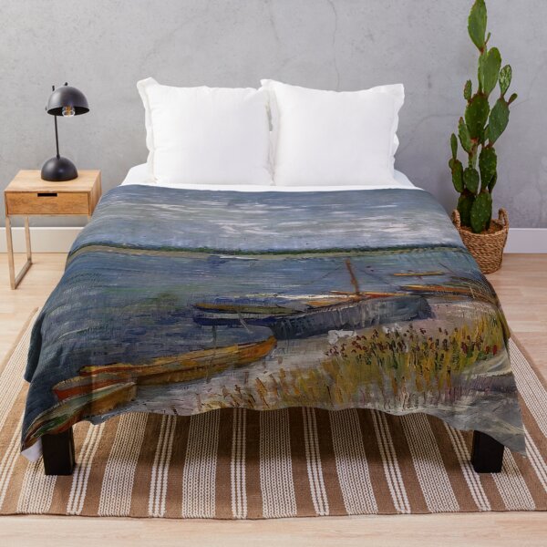 Item preview, Vincent Van Gogh - Moored Boats designed and sold by st1art.