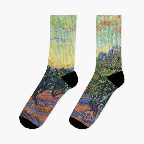 Item preview, Vincent Van Gogh - Olive Grove - Orange Sky designed and sold by st1art.