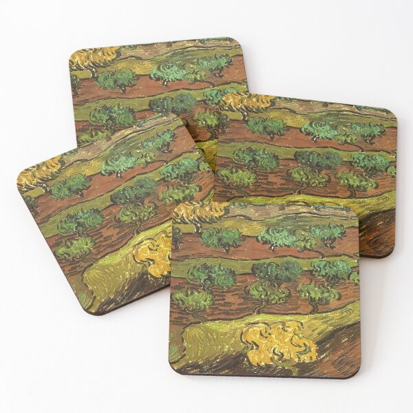 Item preview, Vincent Van Gogh - Olive Trees Against A Slope Of A Hill designed and sold by st1art.