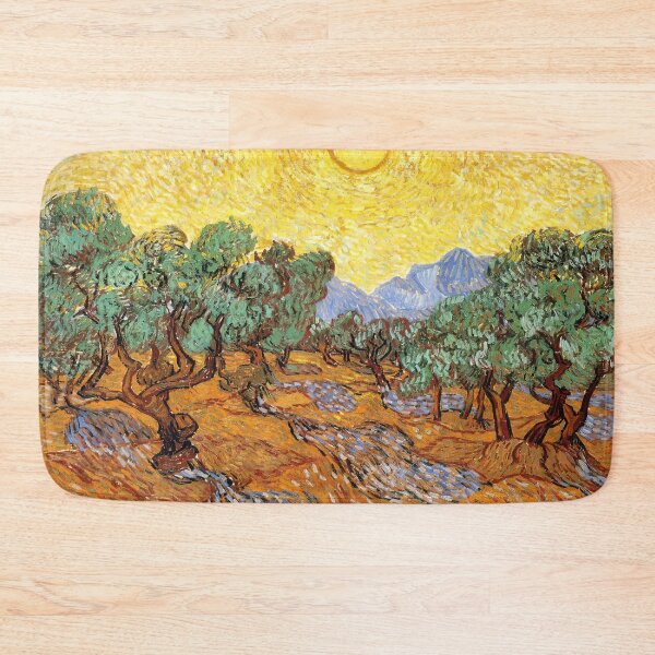 Item preview, Vincent Van Gogh - Olive Trees With Yellow Sky And Sun designed and sold by st1art.