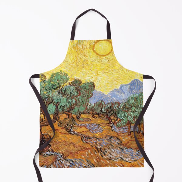 Item preview, Vincent Van Gogh - Olive Trees With Yellow Sky And Sun designed and sold by st1art.