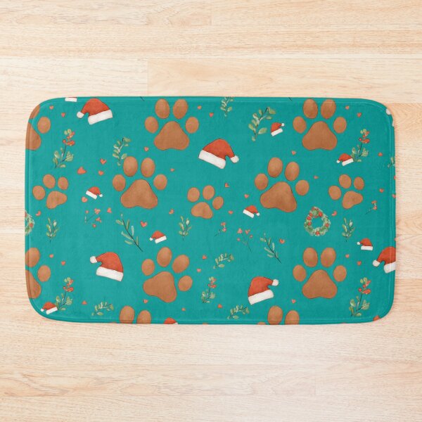 Item preview, Dog paws for Christmas designed and sold by MayaPrintLab.