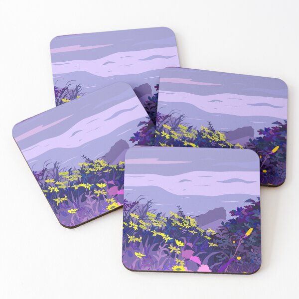 Item preview, Purple  Lake Landscape designed and sold by evdraws.