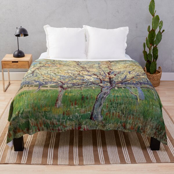 Item preview, Vincent Van Gogh - Orchard With Blossoming Apricot Trees designed and sold by st1art.
