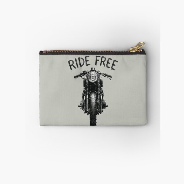 Item preview, Ride Free Cafe Racer Motorcycle Sketch designed and sold by WAMTEES.