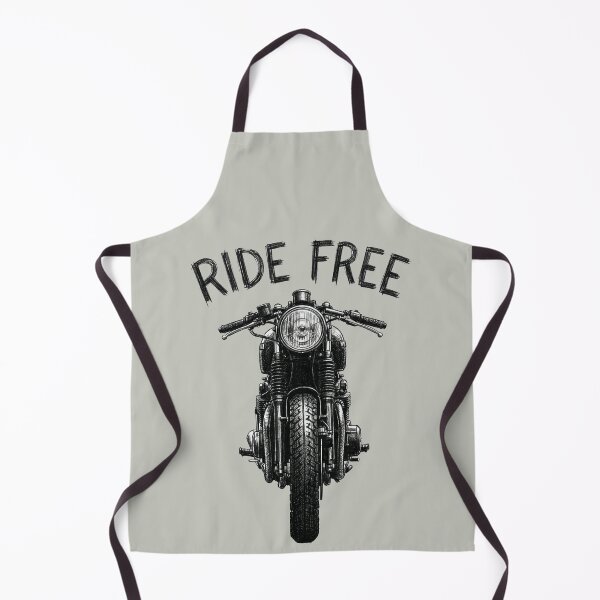 Item preview, Ride Free Cafe Racer Motorcycle Sketch designed and sold by WAMTEES.