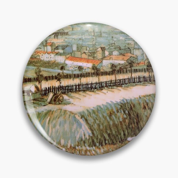 Item preview, Vincent Van Gogh - Outskirts Of Paris Near Montmartre designed and sold by st1art.