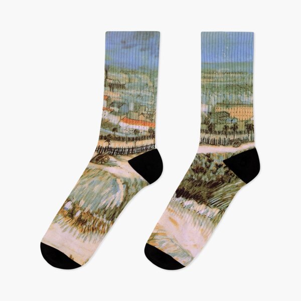 Item preview, Vincent Van Gogh - Outskirts Of Paris Near Montmartre designed and sold by st1art.