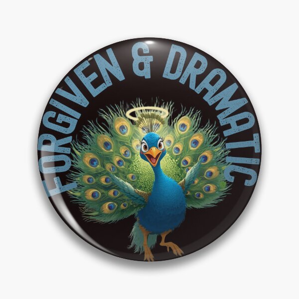 Item preview, Forgiven & dramatic. unique Christian design designed and sold by BandGTees.