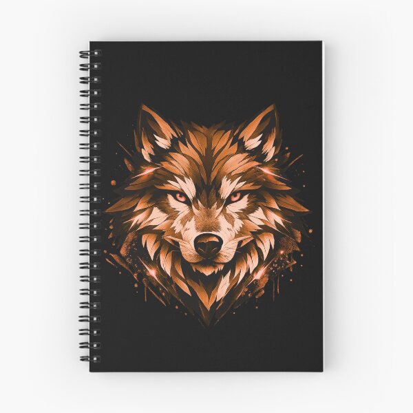 Item preview, Steel Wolf Focus – Bold Illustrated Power Animal Art designed and sold by AdicretorDesign.